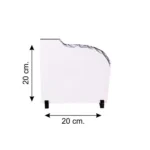 Süblimasyon Oval Taş SH08 (Sol) 20x20 - Görsel 2
