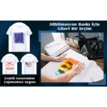 Süblimasyon Mikro Polyester Tişört Çocuk Beden - Görsel 2