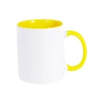 Sublimasyon Sapı ve İçi Renkli Kupa Sarı - Mega - Görsel 2