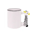 Süblimasyon Zebra Figürlü Kupa Bardak - Görsel 2