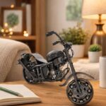 Dekoratif Metal Motosiklet Biblosu