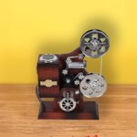 Retro Sinema Projektörü Müzik Kutusu Dekoratif Biblo