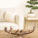 Venedik Gondol Dekoratif Biblo (Bronz Görünümlü)