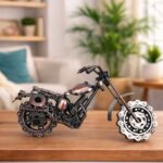 Dekoratif Metal Motosiklet Biblo | El Yapımı Chopper