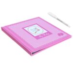 My Baby Pembe Anı Defteri – 25x25 cm Bebek Anı Albümü (20 Yaprak / 40 Sayfa) - Görsel 2